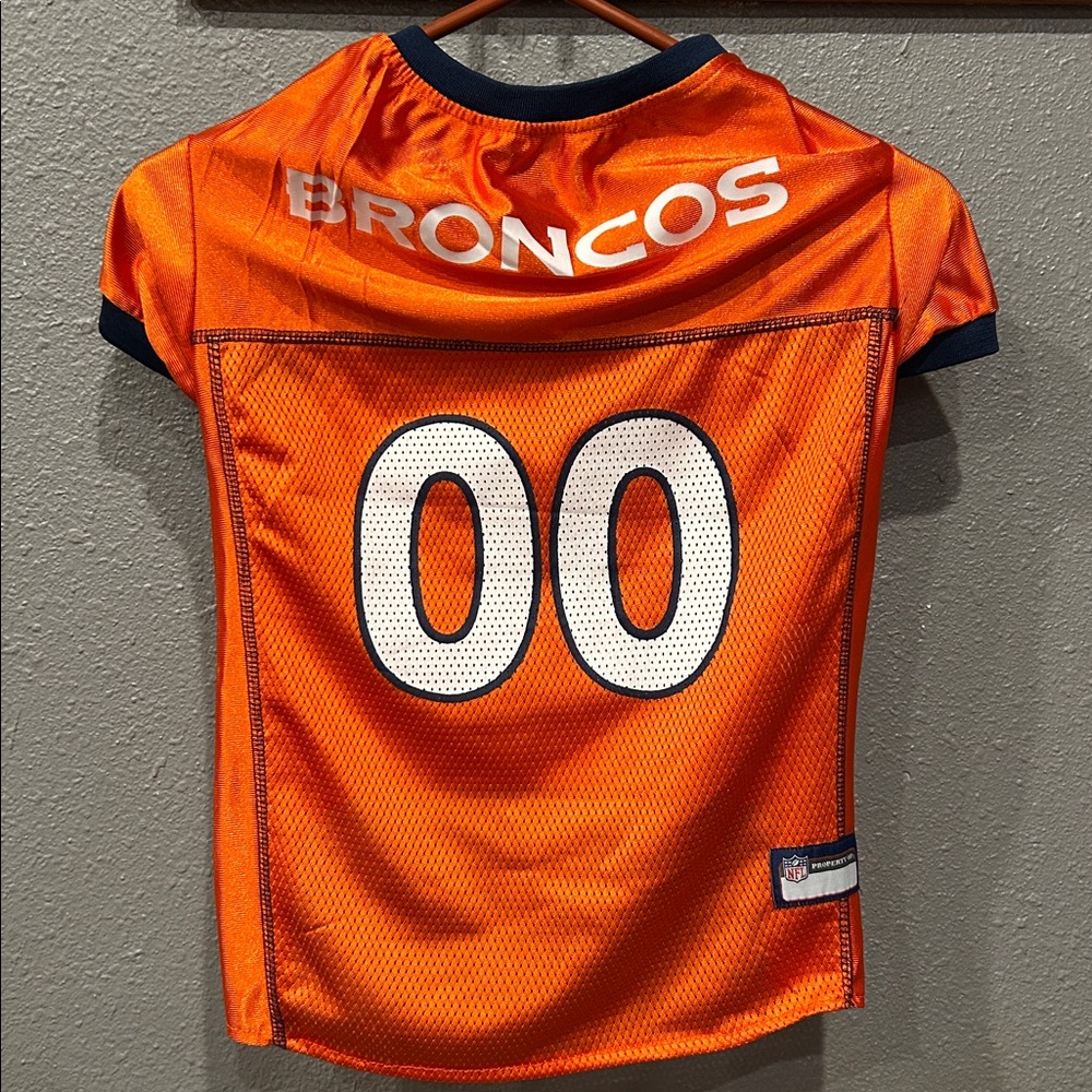 Broncos Dog Jersey Size XL